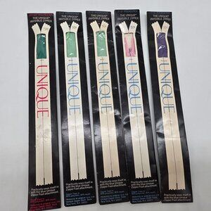 The Unique Invisible Zipper Assorted Colors 7"-22" Polyester Sewing Craft Suppli